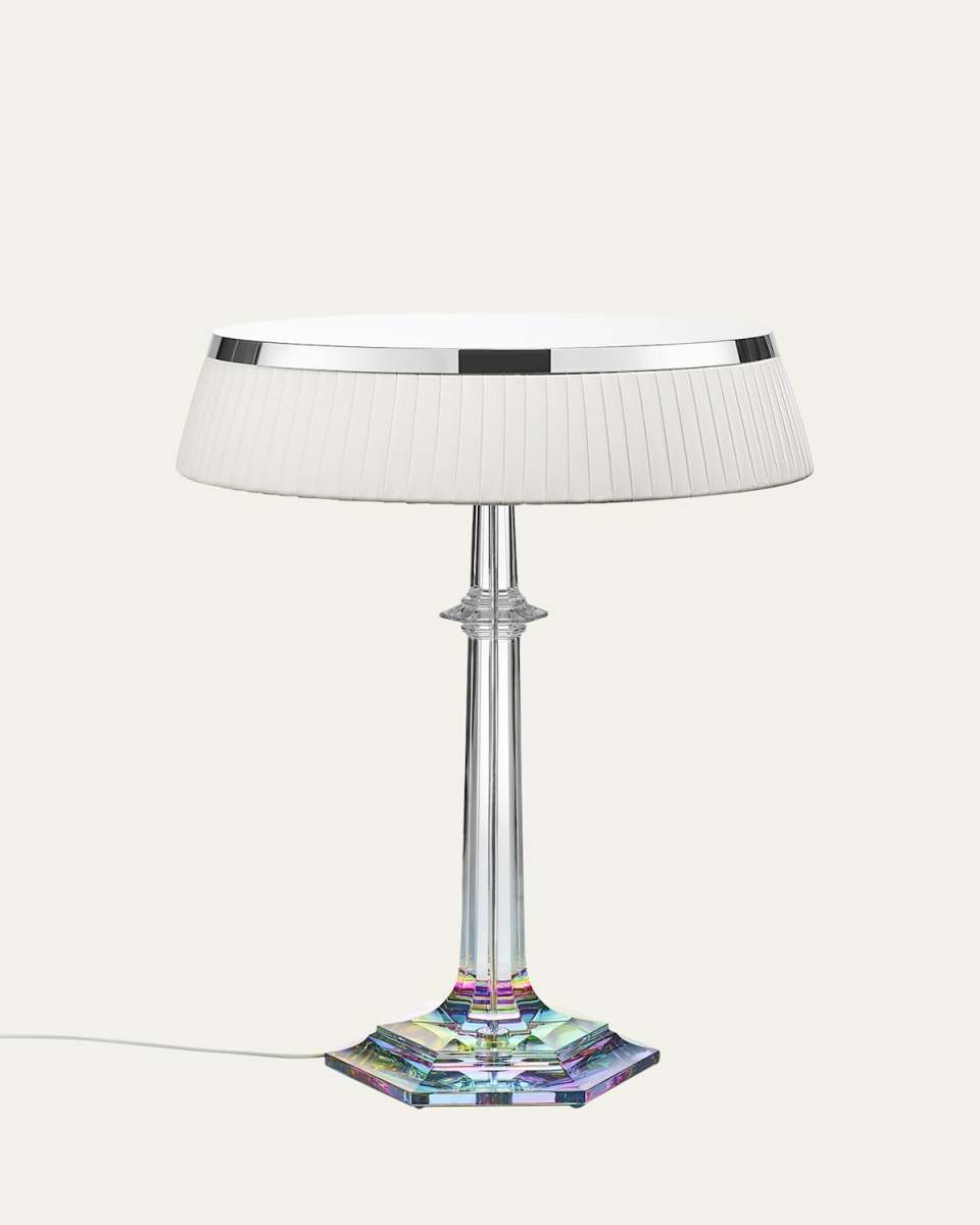 Bon Jour Versailles Iridescent Lamp, 16.5"